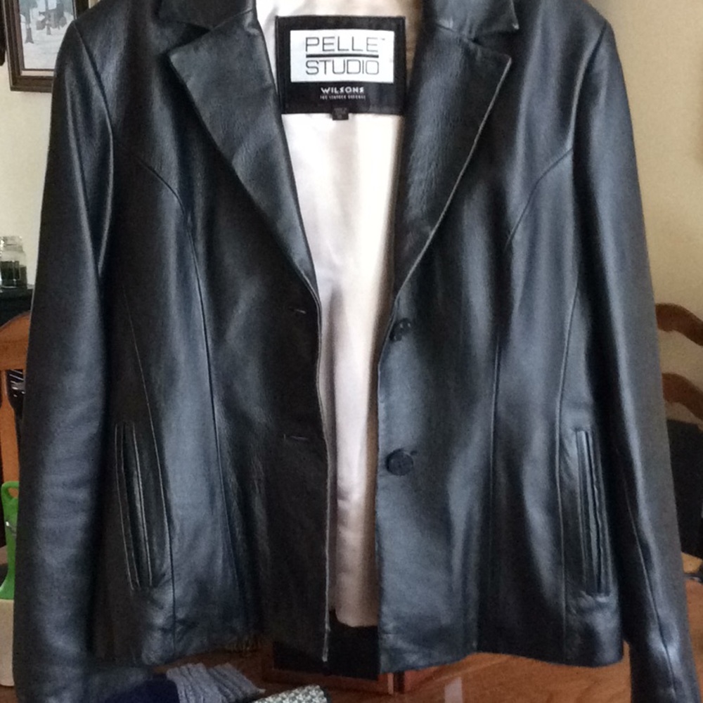 Leather jacket